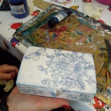 WARSZTATY DECOUPAGE- SZKATUŁKA NA DROBIAZGI